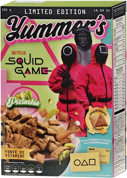 SQUID GAME - Pistachio Cornflakes (Limitierte Edition) 300g